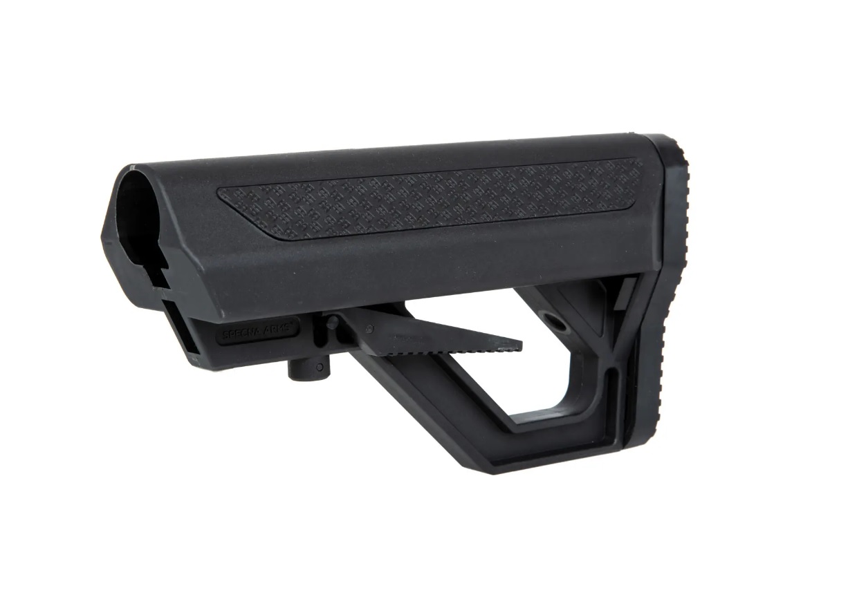 Pat telescopic heavy ops stock - black